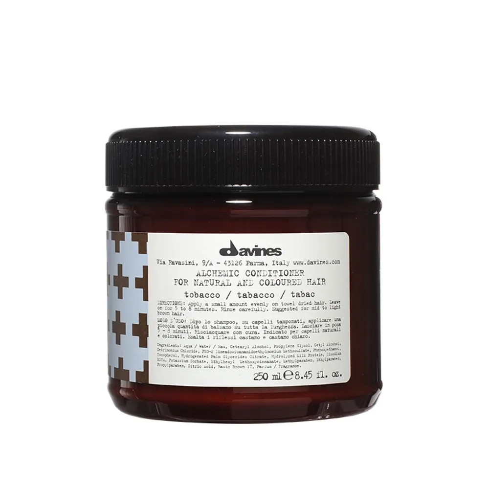 Davines Alchemic Tobacco Conditioner tooniv palsam pruunidele juustele 250ml
